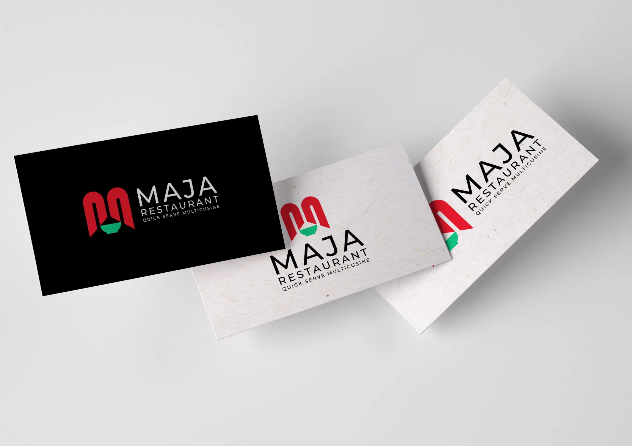 Maja Restaurant brand identity 3